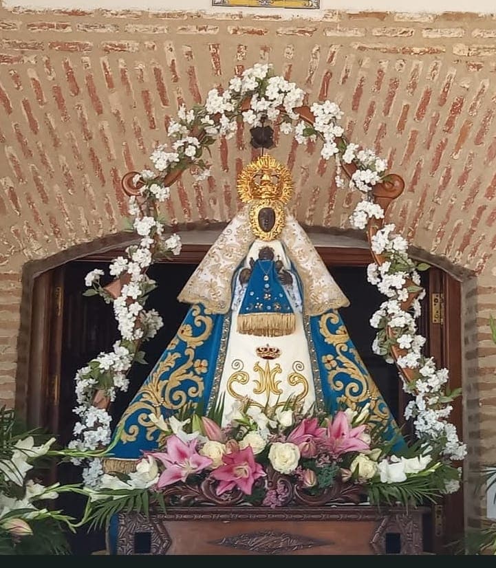 Cartel de Romería en honor a la Virgen de la Monjía