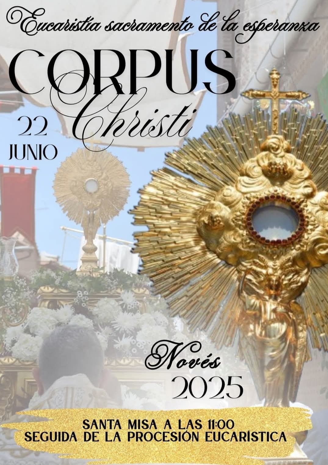 Cartel de El Corpus Christi